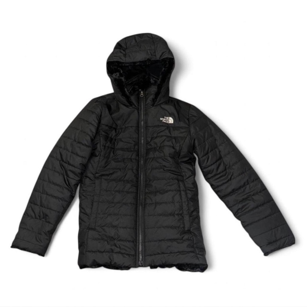 the north face reversible girls jacket (with hoodie!!!)